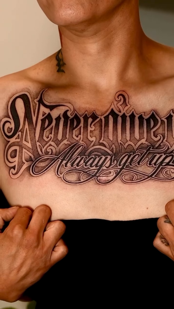 Tattoo by @guritattedyou β lettering_script