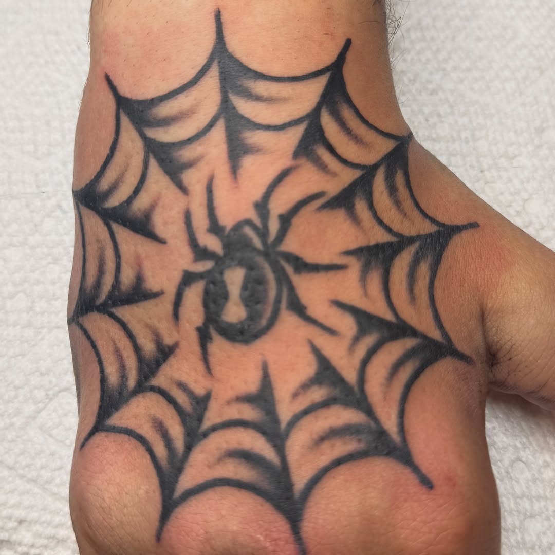 Tattoo by @kkstattoos — blackwork