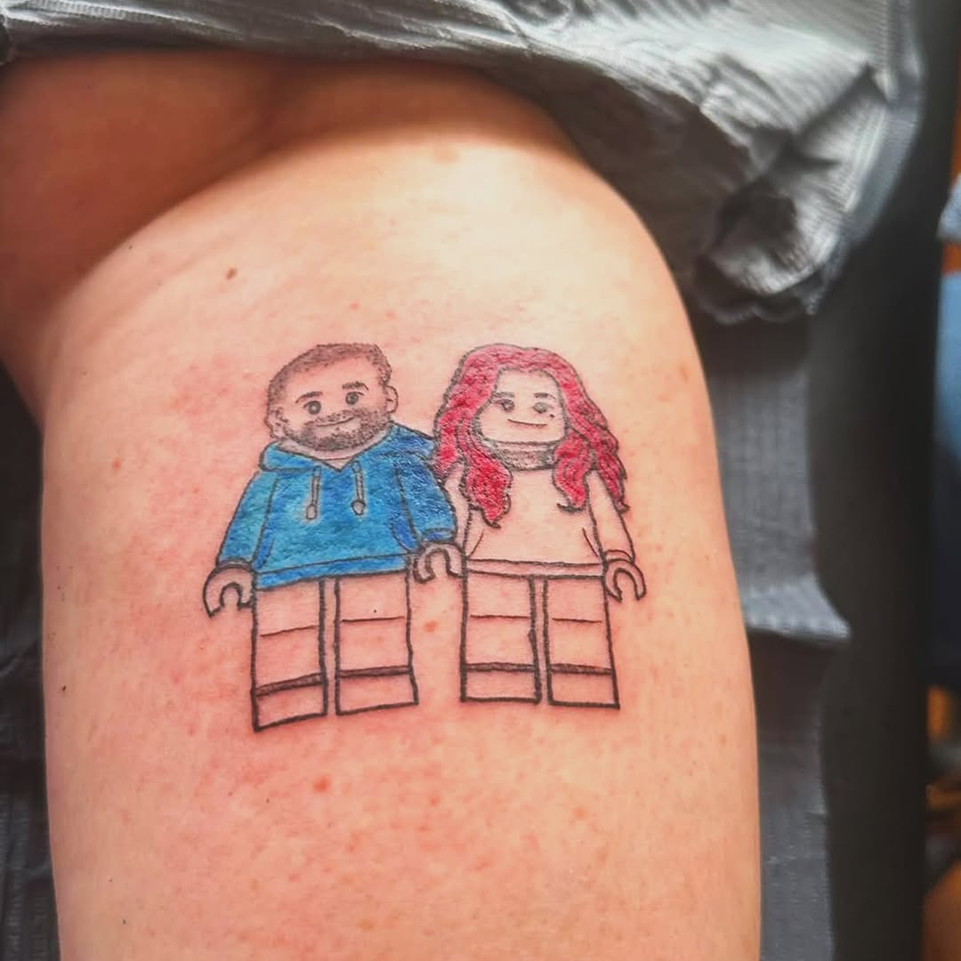 Tattoo by @allthings_comix โ new_school