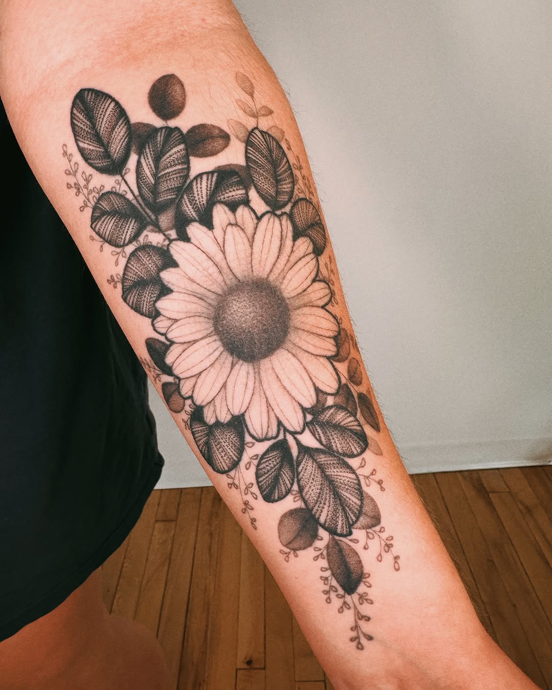 Tattoo by @jennaleeshaaktattoo — fine_line, black_and_grey