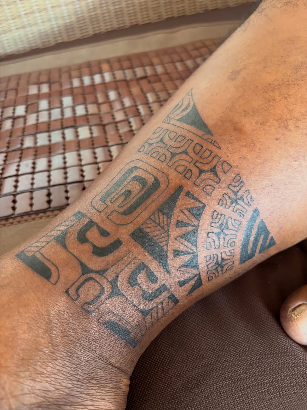 Tattoo by @oro_tatau_hk — tribal, blackwork
