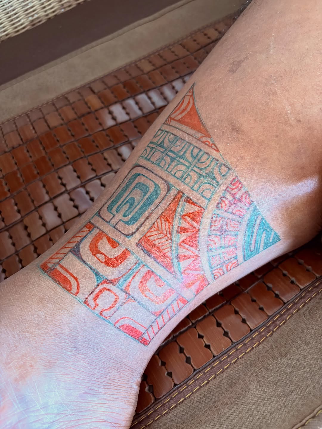 Tattoo by @oro_tatau_hk — tribal, geometric