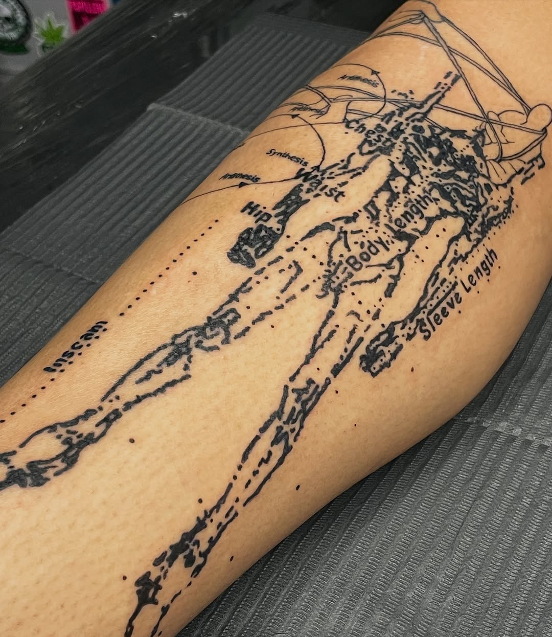 Tattoo by @cristytattoo — blackwork, lettering_script