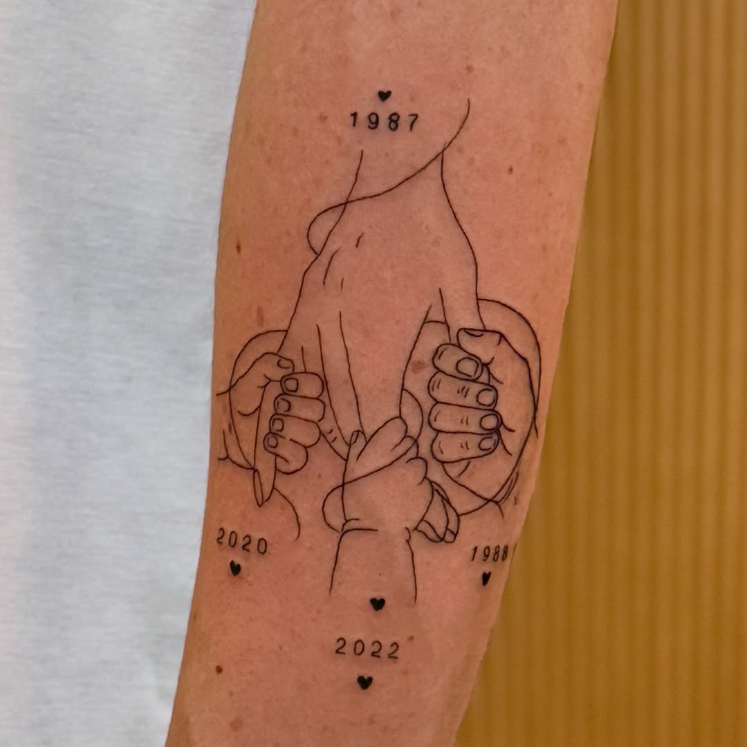 Tattoo by @lulu.ttttttt — fine_line, lettering_script