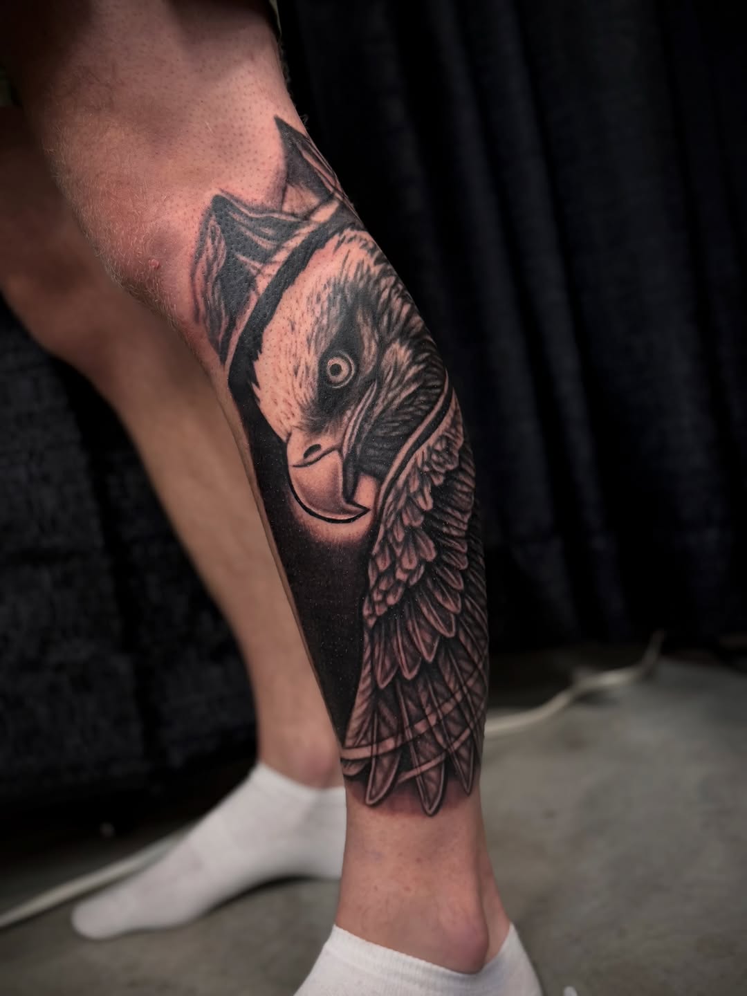 Tattoo by @inkofmine_byleo — realism, black_and_grey