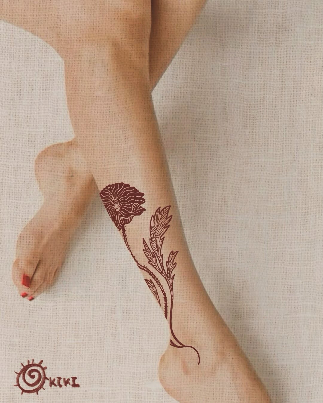 Tattoo by @sunkiki.ink — fine_line