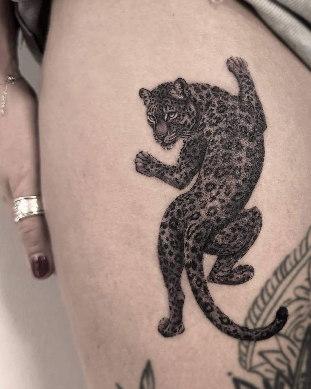 Tattoo by @em.isabella_ink โ realism, black_and_grey