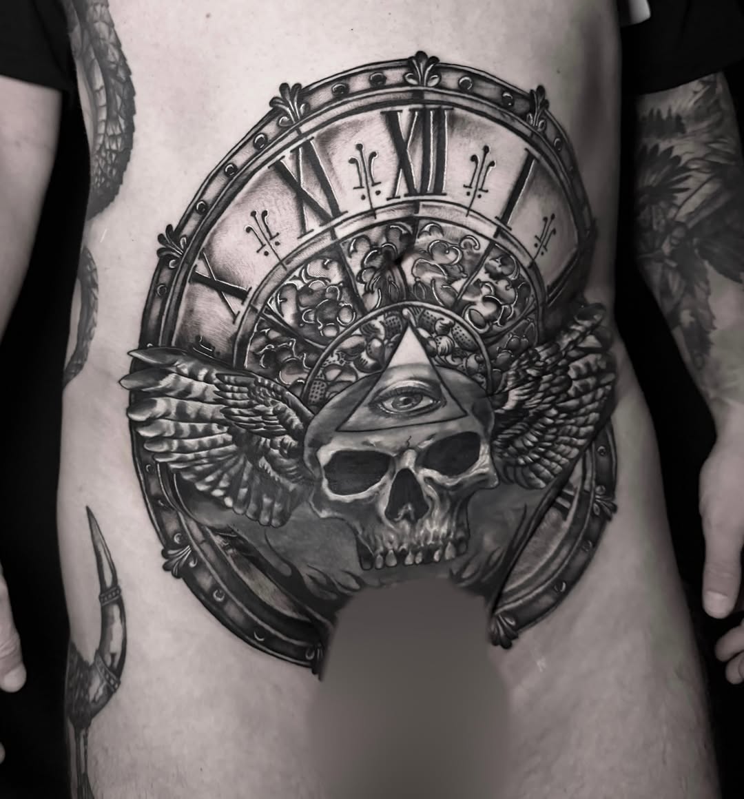 Tattoo by @boniaart — realism, black_and_grey