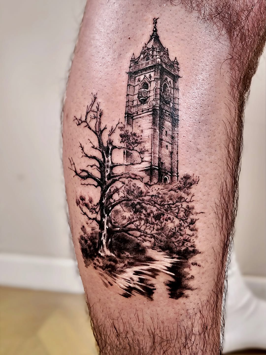 Tattoo by @junsinkmontreal โ realism, black_and_grey