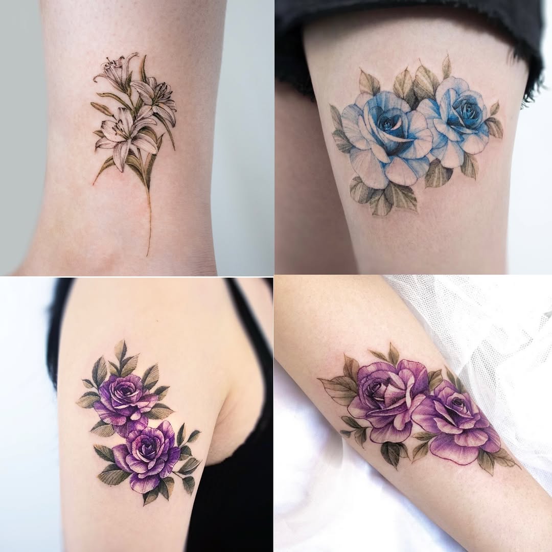 Tattoo by @dongyang.ink — fine_line, realism