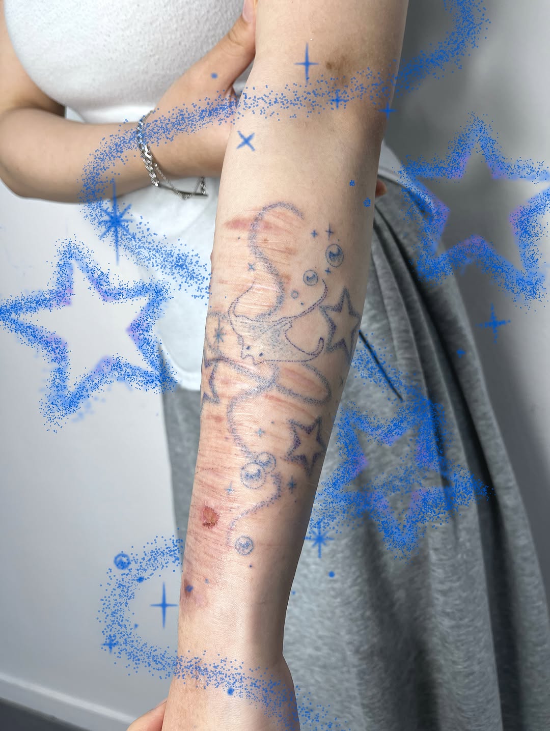 Tattoo by @bokchi_poke — fine_line, sketch