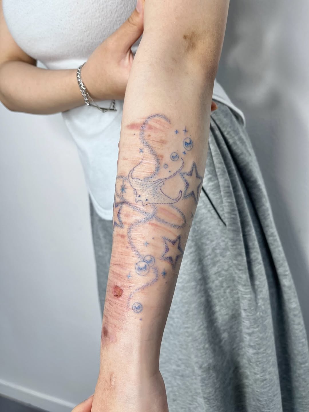 Tattoo by @bokchi_poke — fine_line, sketch
