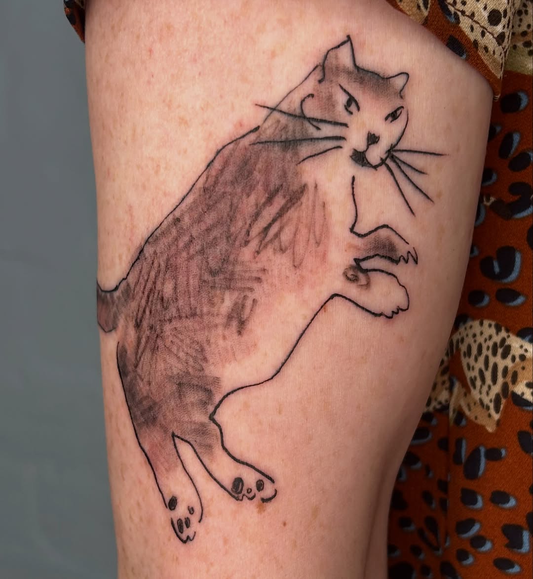 Tattoo by @settedoro.tattoo — sketch