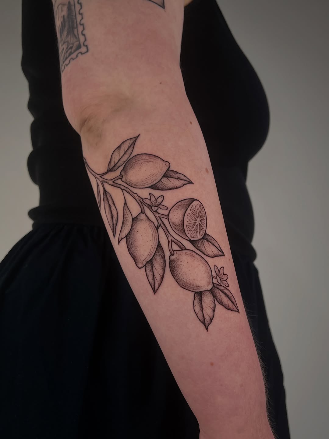 Tattoo by @rebecca_febo — fine_line, dotwork