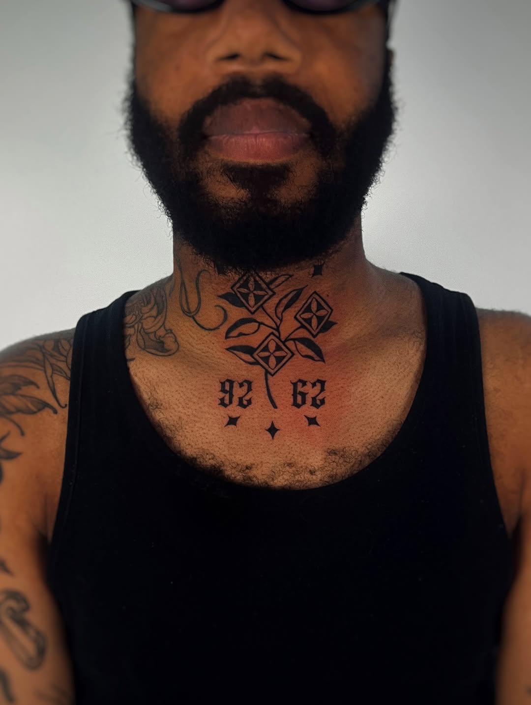 Tattoo by @rebecca_febo — lettering_script, geometric