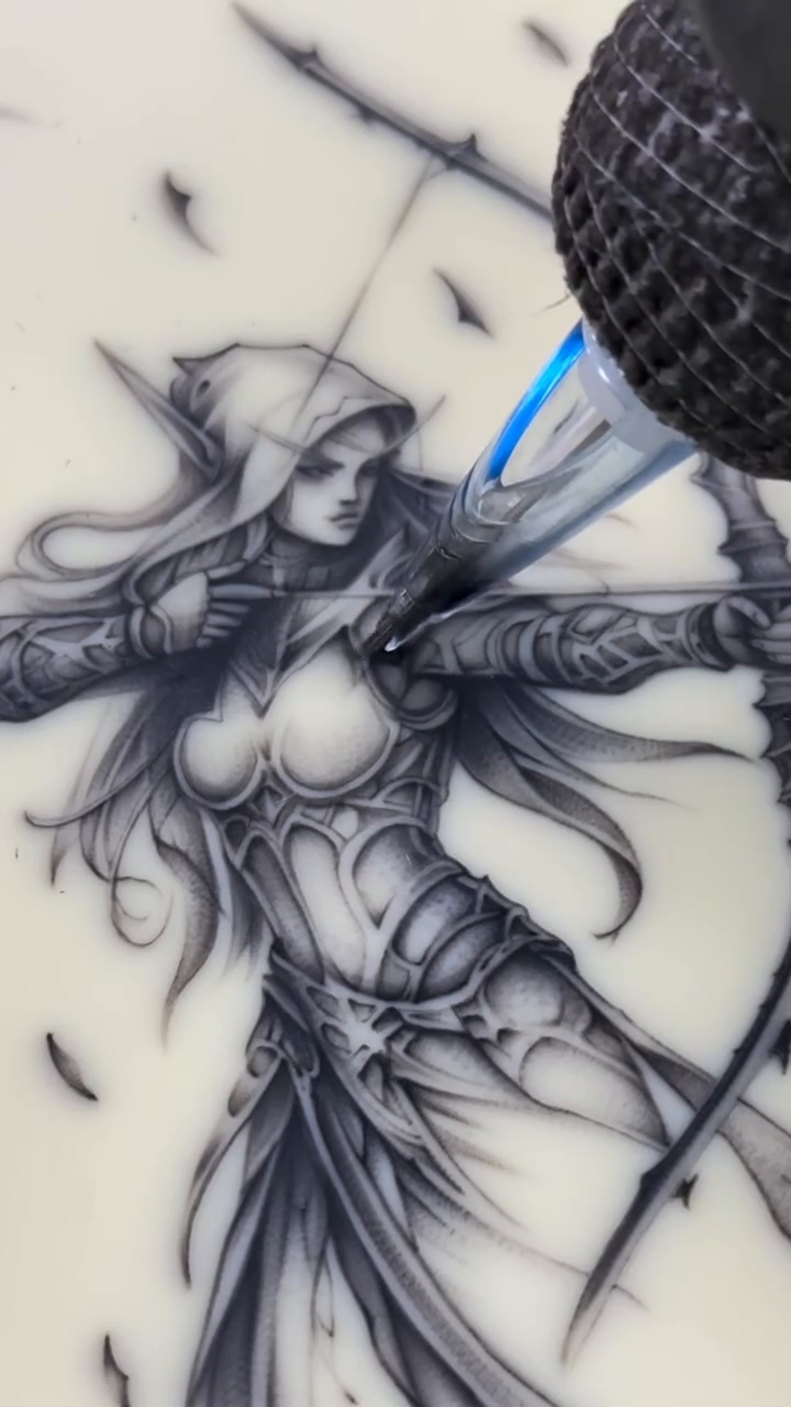 Tattoo by @blanc_inks — dark_realism, fine_line