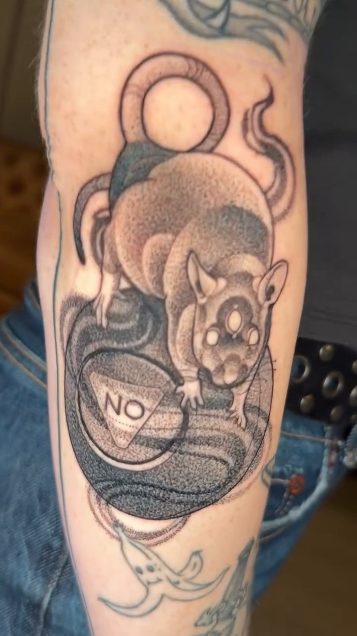 Tattoo by @therowanstarr โ black_and_grey, realism