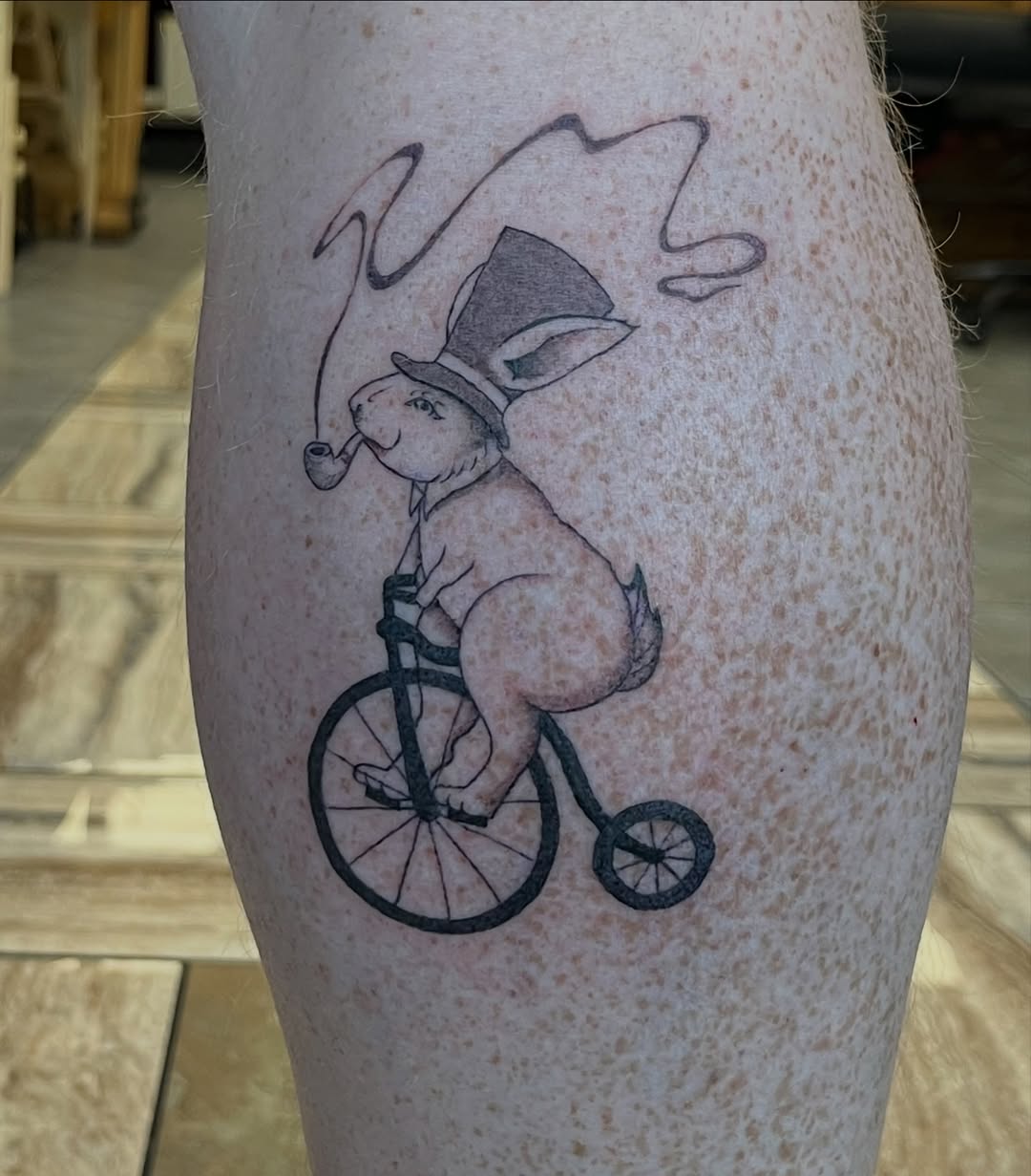 Tattoo by @durangotattoos — illustrative, black_and_grey