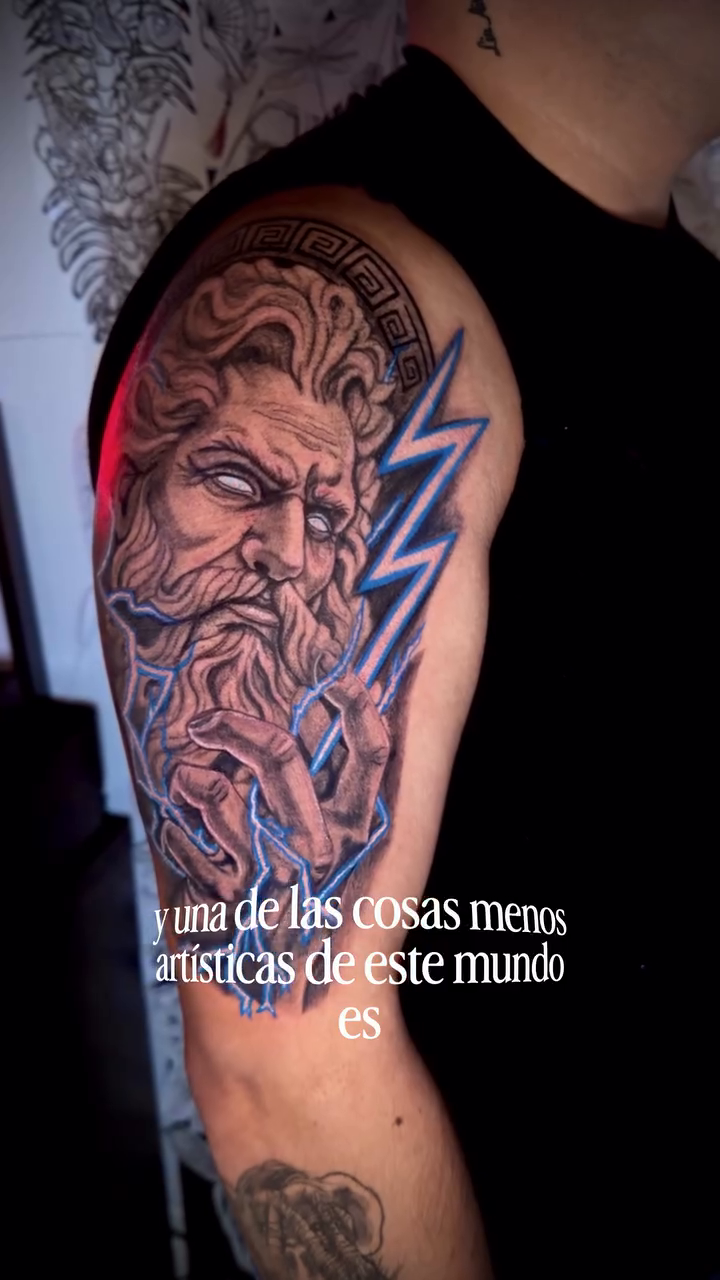 Tattoo by @monterrosa.ink β realism, black_and_grey