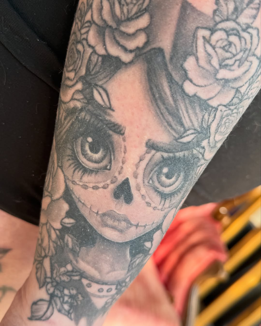 Tattoo by @ravenwrathmore โ black_and_grey, realism