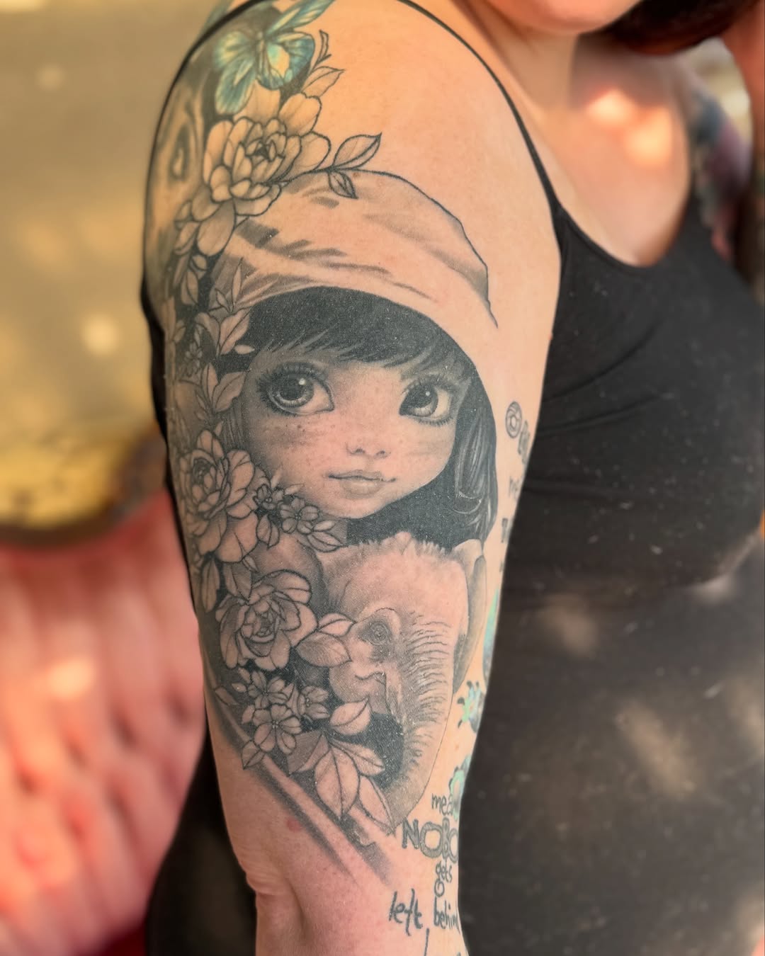 Tattoo by @ravenwrathmore โ realism, black_and_grey