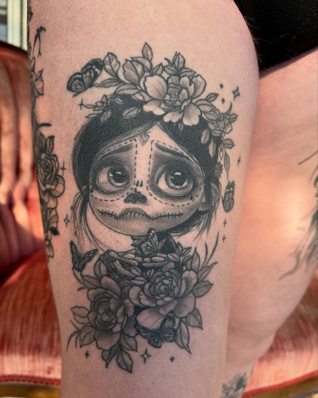 Tattoo by @ravenwrathmore โ black_and_grey, realism