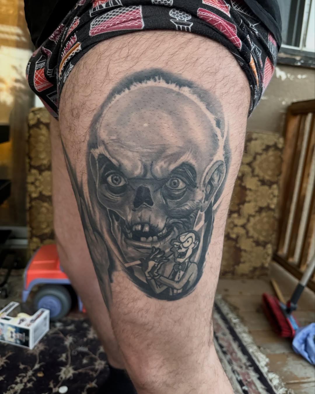 Tattoo by @ravenwrathmore โ realism, dark_realism