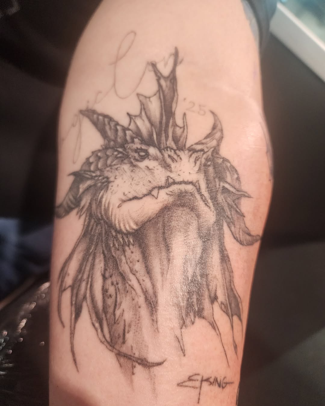 Tattoo by @ravenwrathmore โ realism, black_and_grey