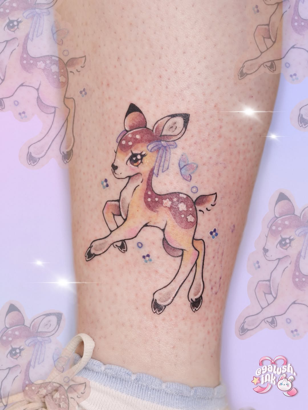 Tattoo by @galush.ink โ new_school, anime