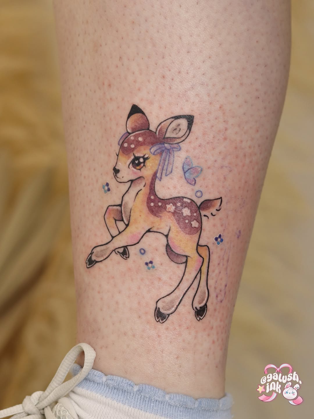 Tattoo by @galush.ink โ new_school, anime