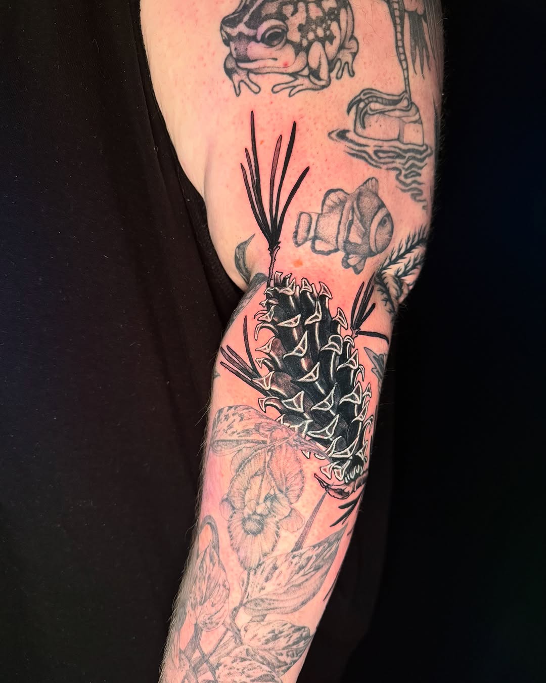 Tattoo by @patternfreak — black_and_grey, realism