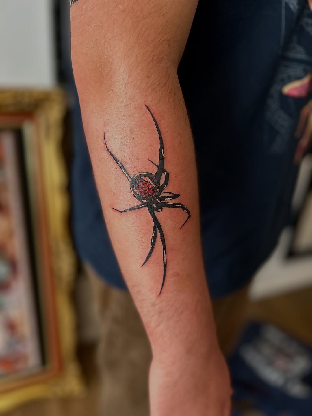Tattoo by @melancholykory.tattoo — blackwork, fine_line