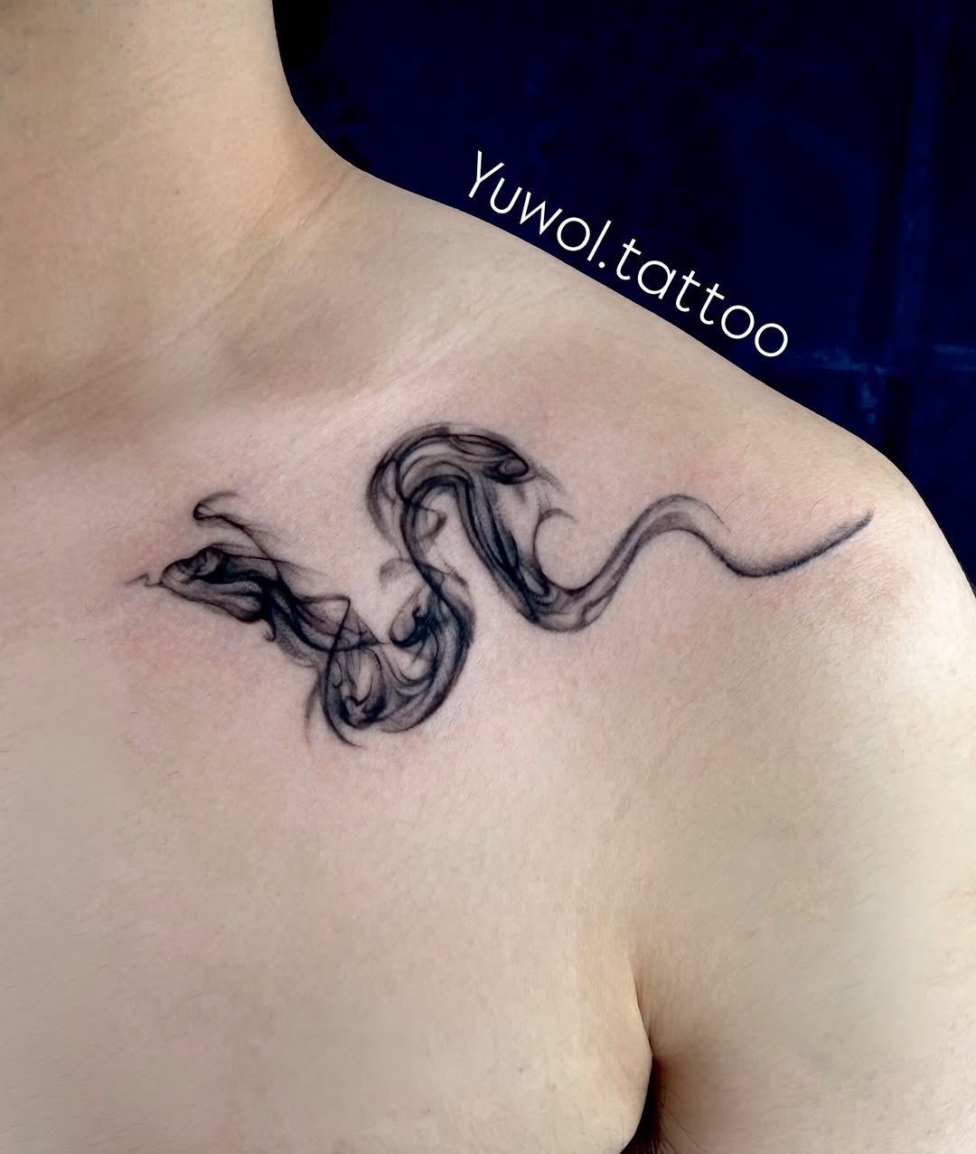 Tattoo by @yuwol.tattoo — black_and_grey, realism