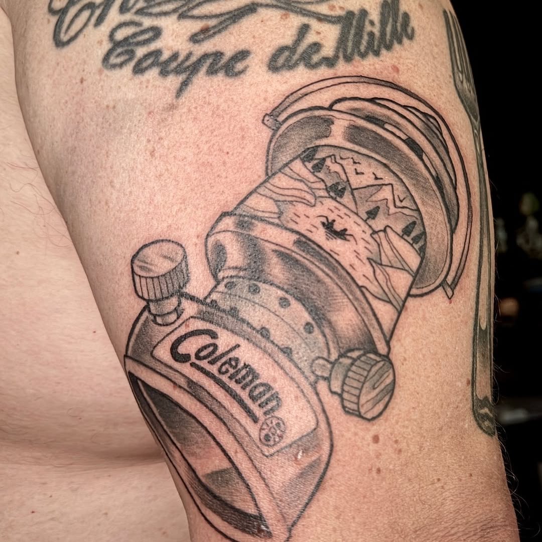 Tattoo by @saintandstellar.tattoo — realism, black_and_grey