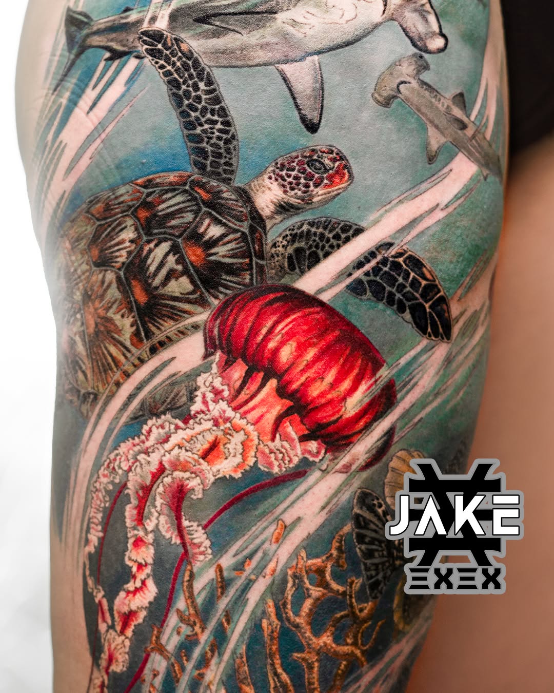 Tattoo by @exex.tattoo — realism, black_and_grey