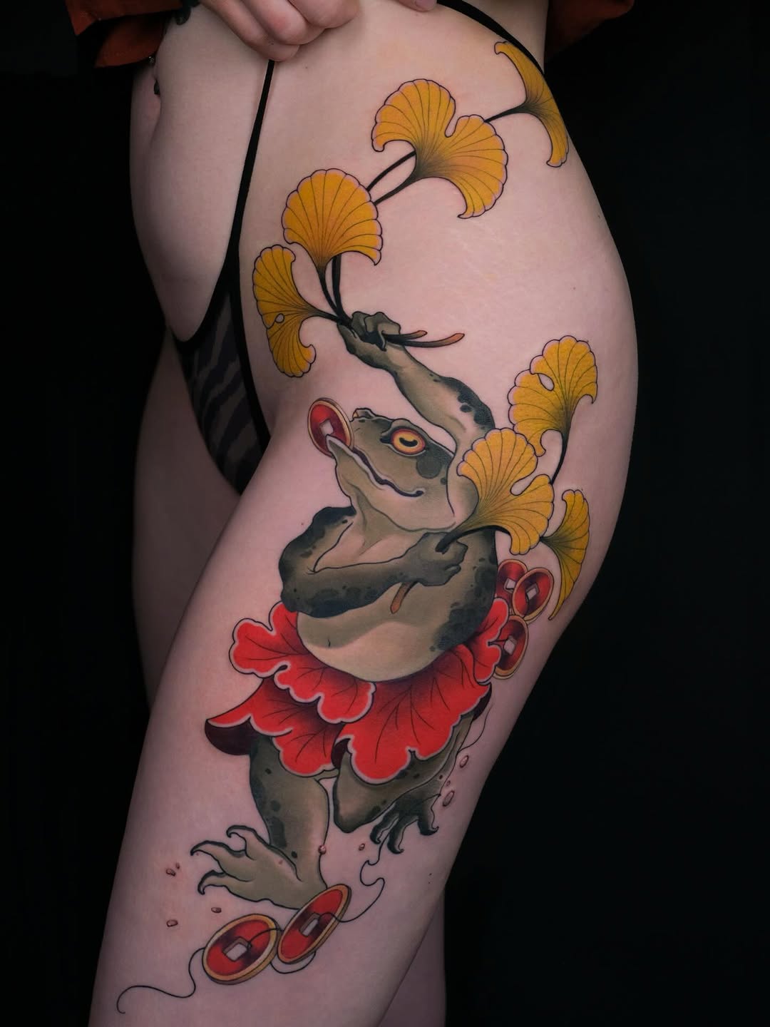 Tattoo by @annineva β japanese_irezumi, neo_traditional