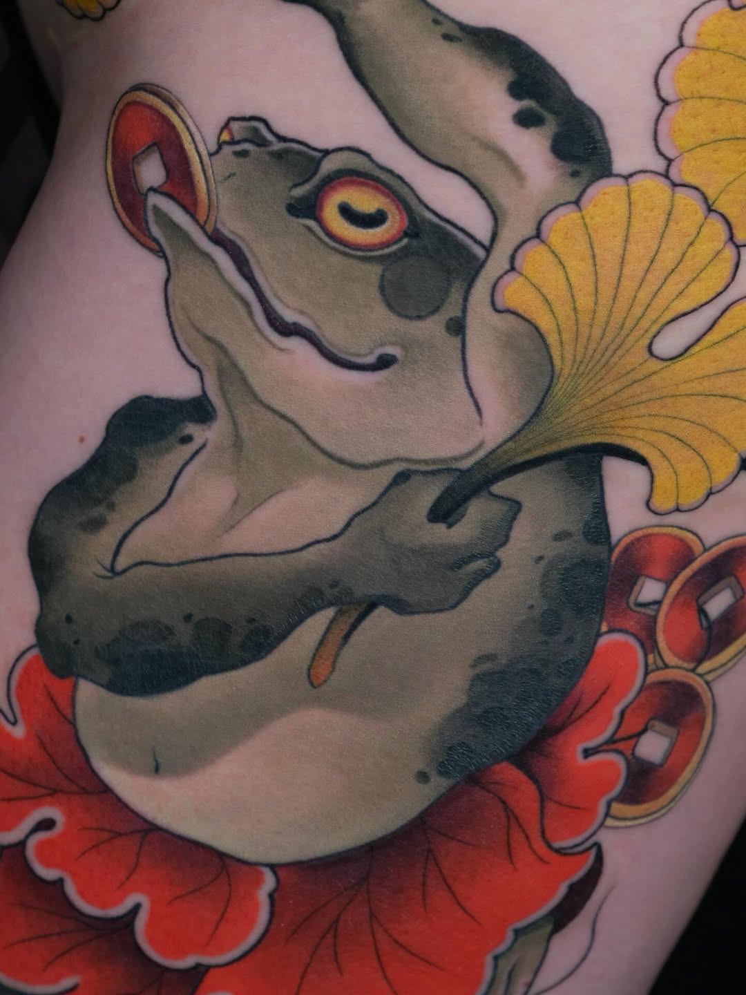 Tattoo by @annineva β japanese_irezumi, realism