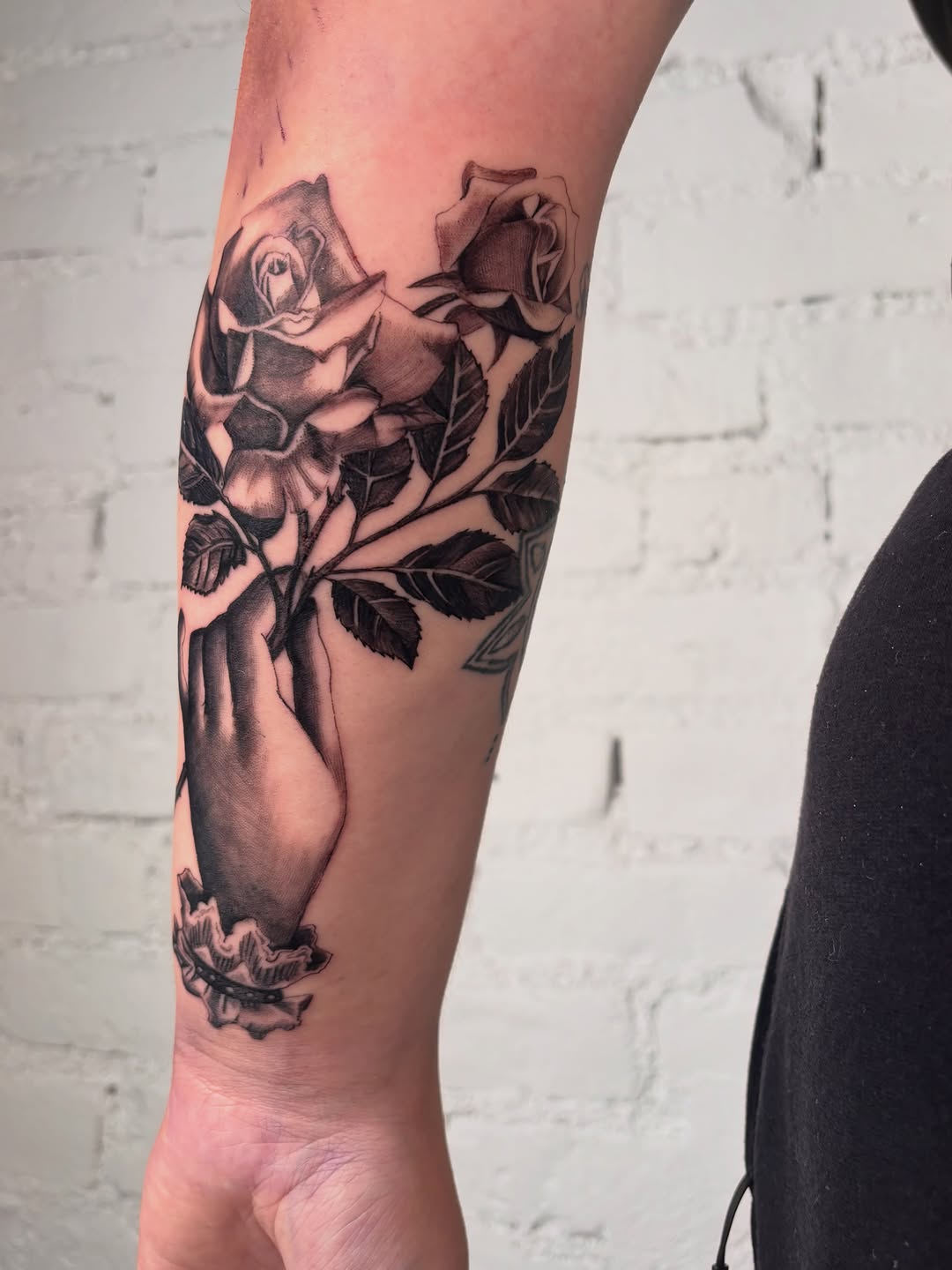 Tattoo by @uuptempo — realism, black_and_grey