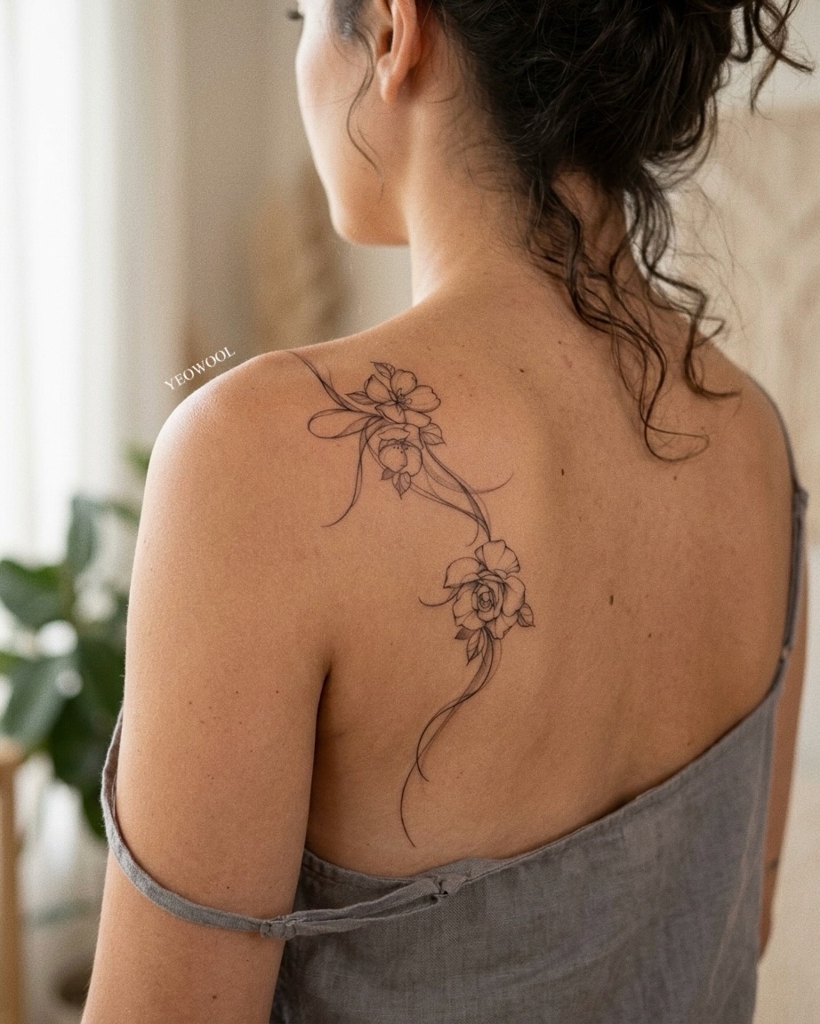 Tattoo by @yeowool_tattooer — fine_line