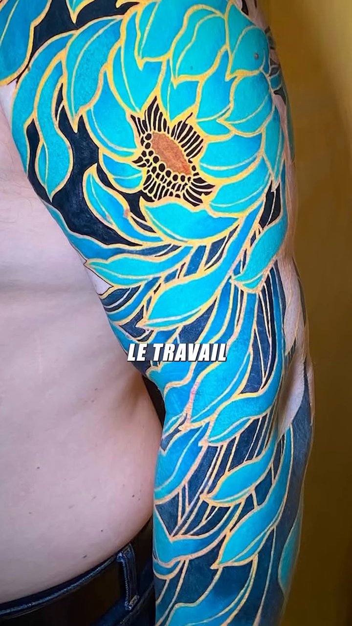 Tattoo by @maudemiel โ japanese_irezumi, blackwork