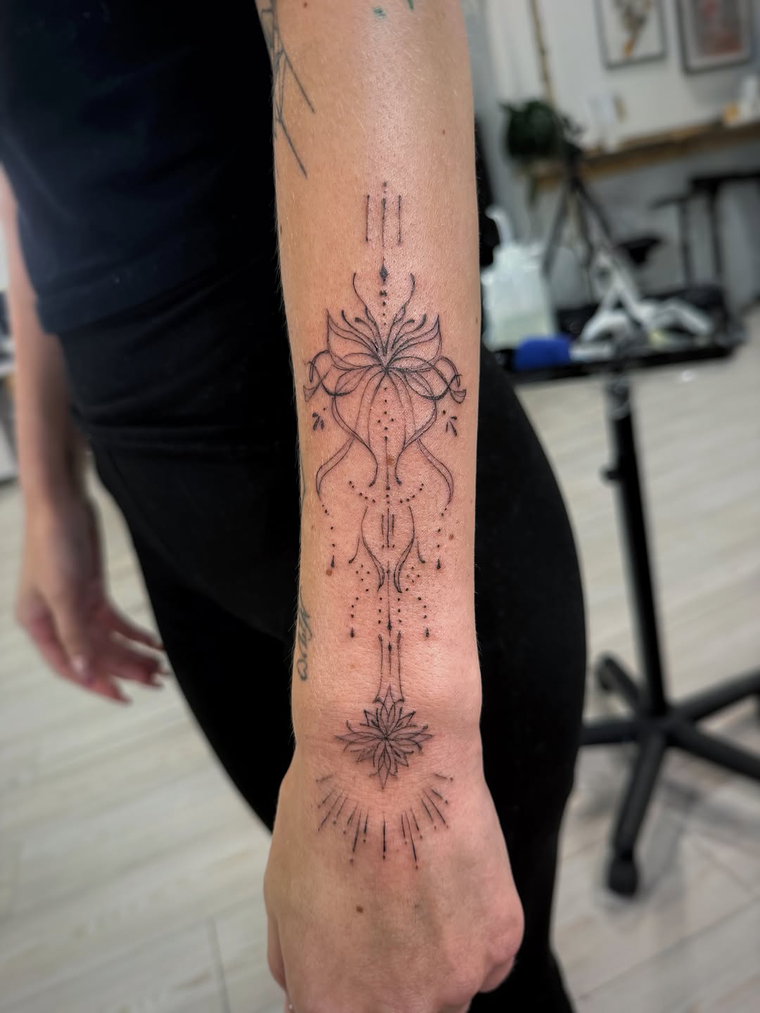 Tattoo by @loaftatts — fine_line, ornamental