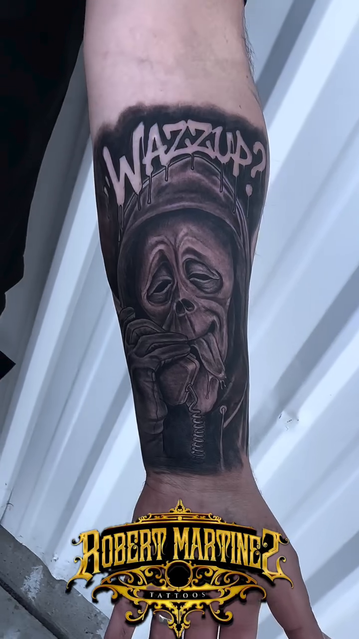 Tattoo by @robert_martineztatts — black_and_grey, realism