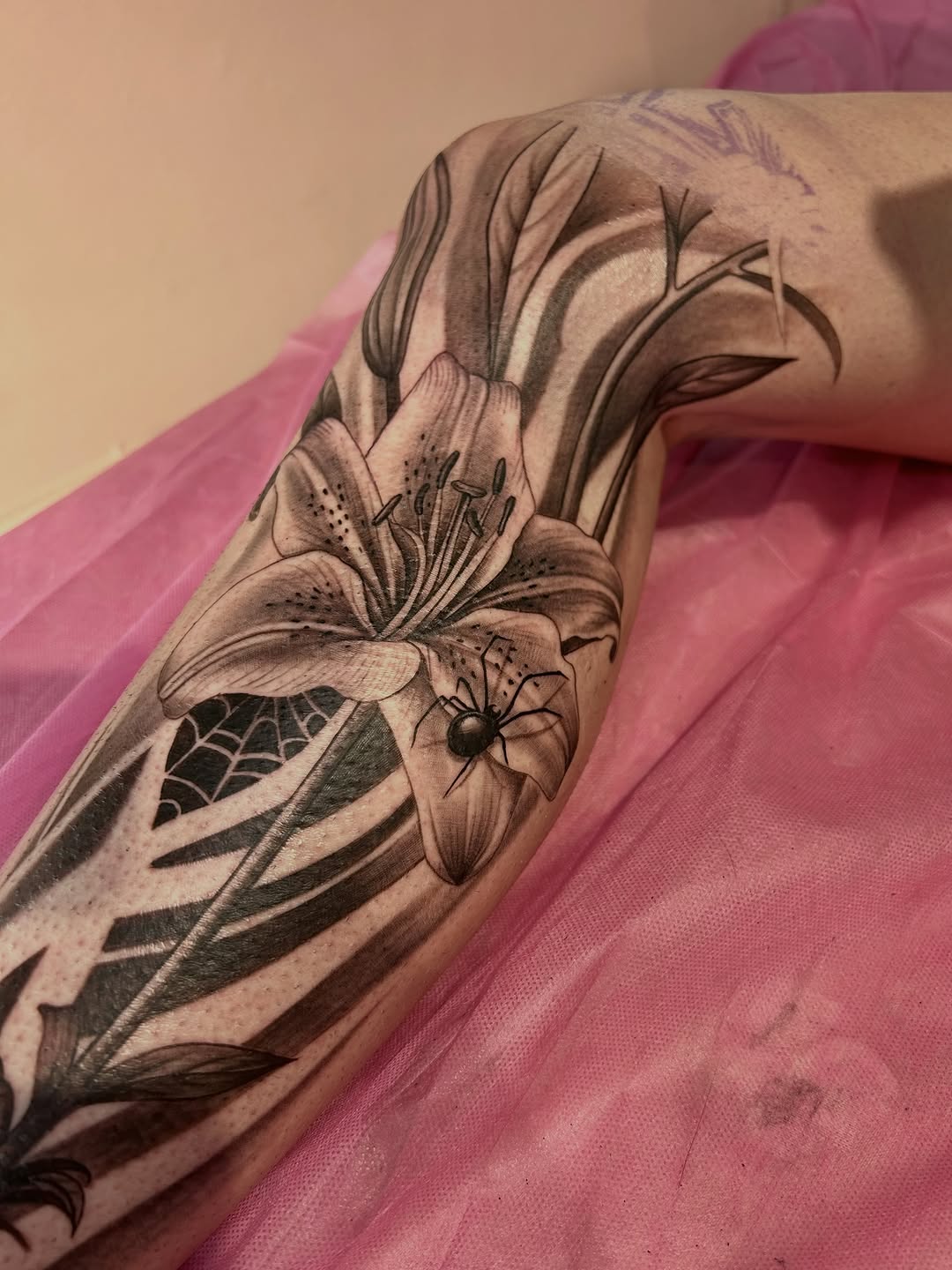 Tattoo by @khloztatz β realism, black_and_grey