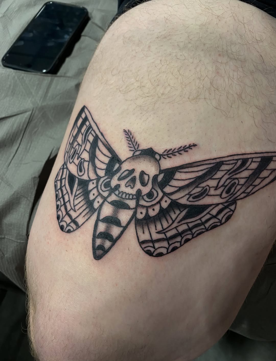 Tattoo by @tattoosbylinds โ american_traditional, black_and_grey