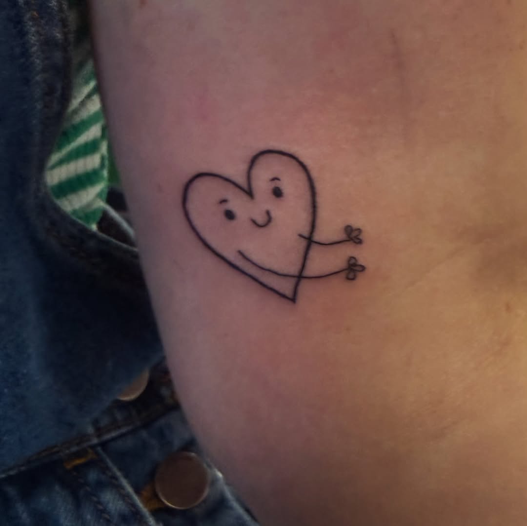Tattoo by @fkry_tattoo โ fine_line, minimalist