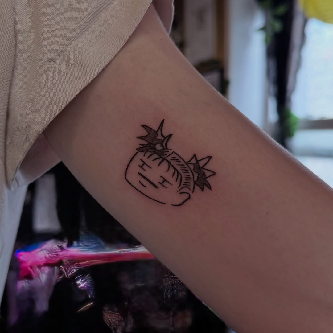 Tattoo by @fkry_tattoo โ fine_line, illustrative