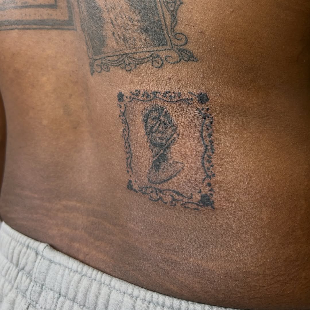 Tattoo by @tomlovesid — black_and_grey, realism