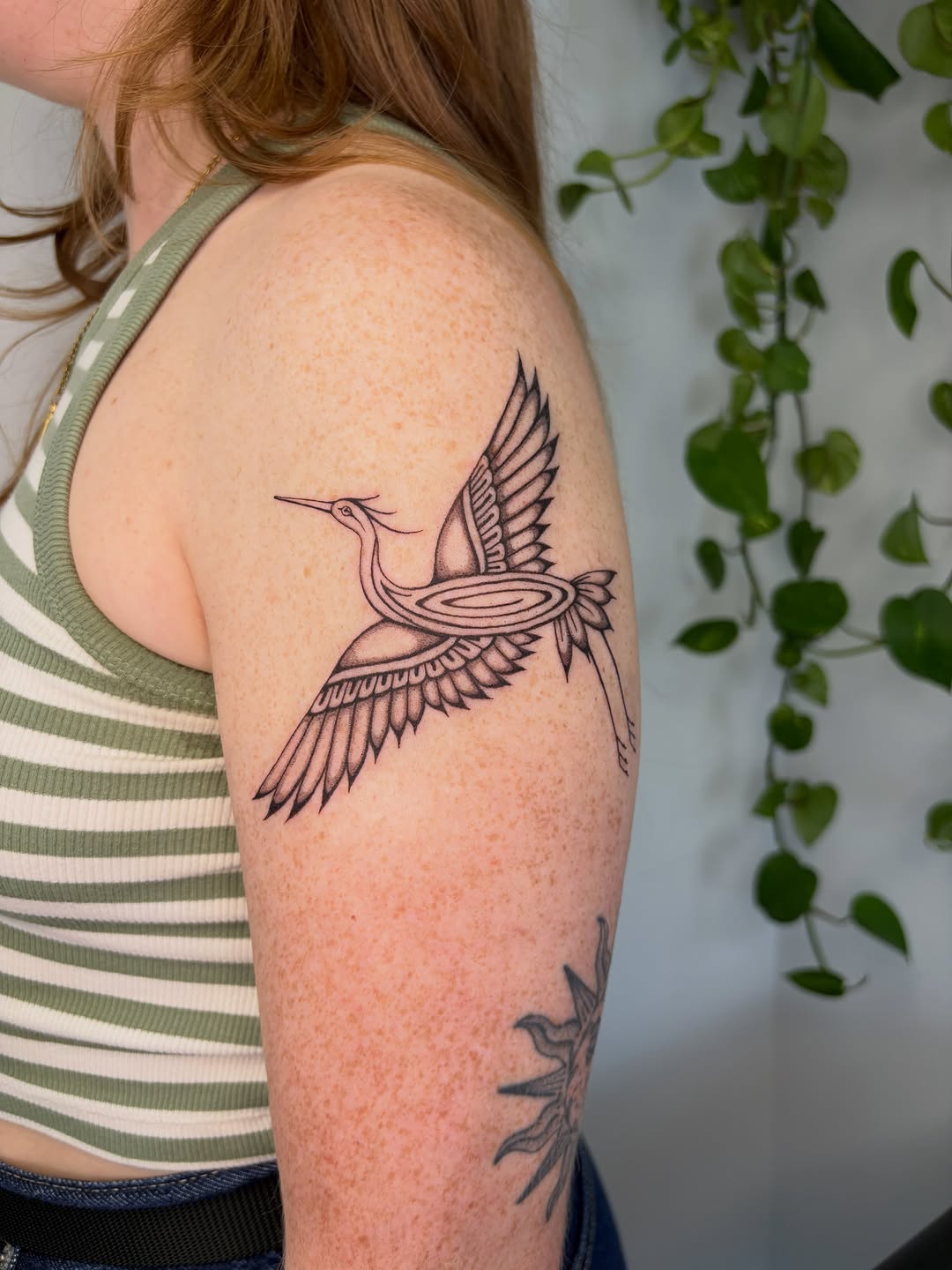 Tattoo by @en.terra — black_and_grey, ornamental