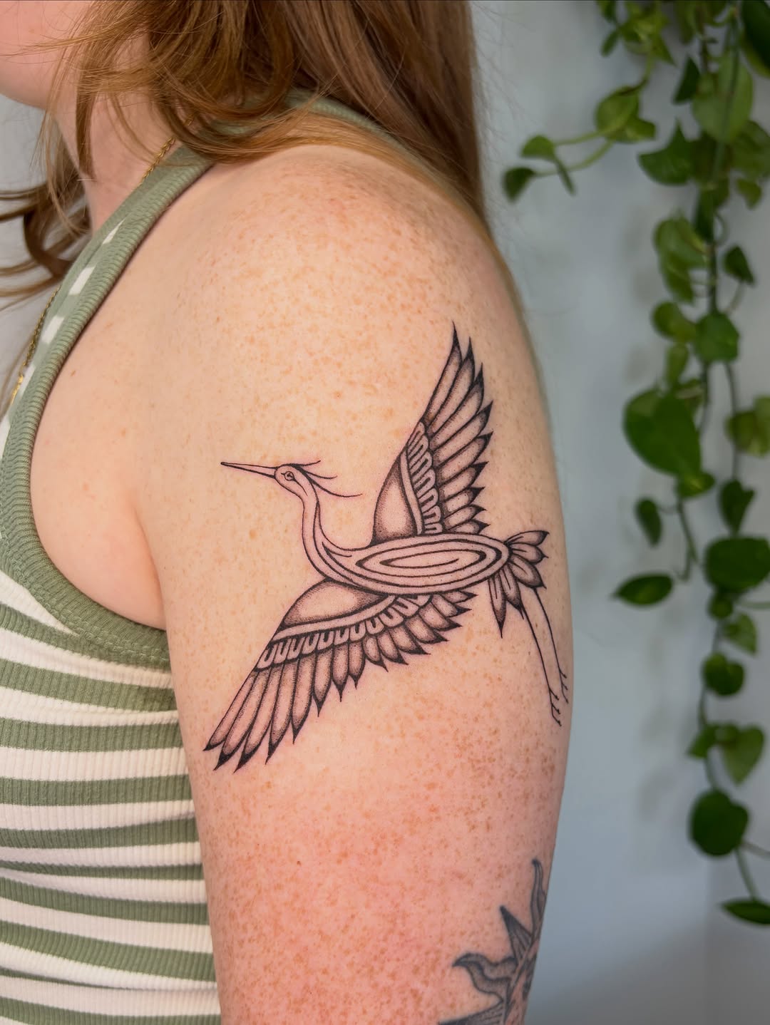 Tattoo by @en.terra — fine_line, black_and_grey