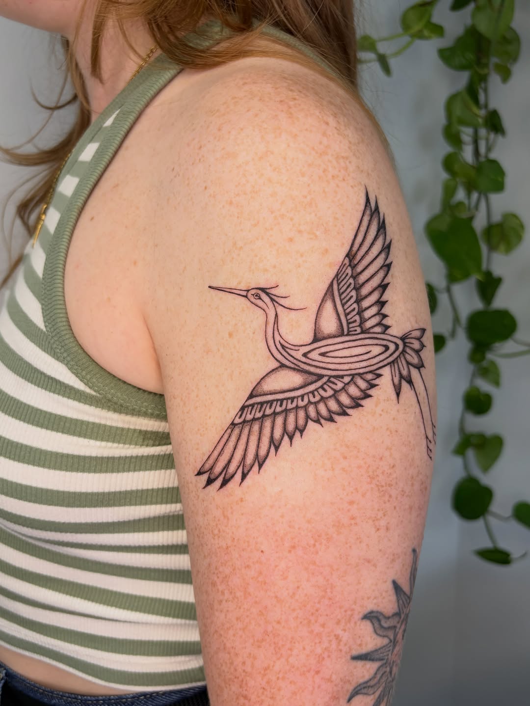 Tattoo by @en.terra — fine_line, dotwork